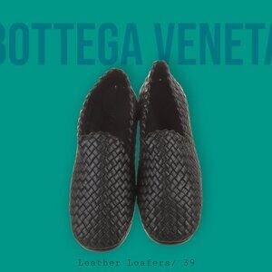 Bottega Veneta Black Loafers